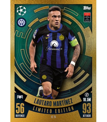Topps Match Attax Champions League 2023/2024 Limited Edition Lautaro Martínez (FC Internazionale Milano)